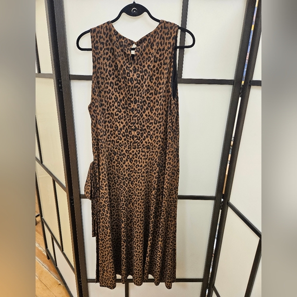 Lauren Ralph Lauren leopard print dress with belt - Picture 6 of 8
